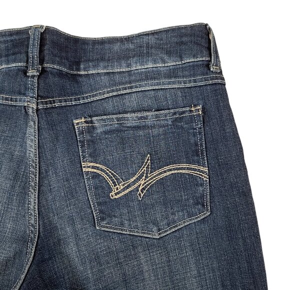 Wrangler Bootcut Jeans Women 34x29 Medium Wash Blue Denim Medium Rise - Picture 8 of 12
